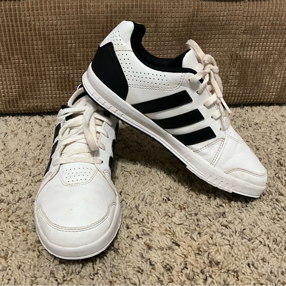 Adidas White and Black Sneakers - Picture 3 of 10